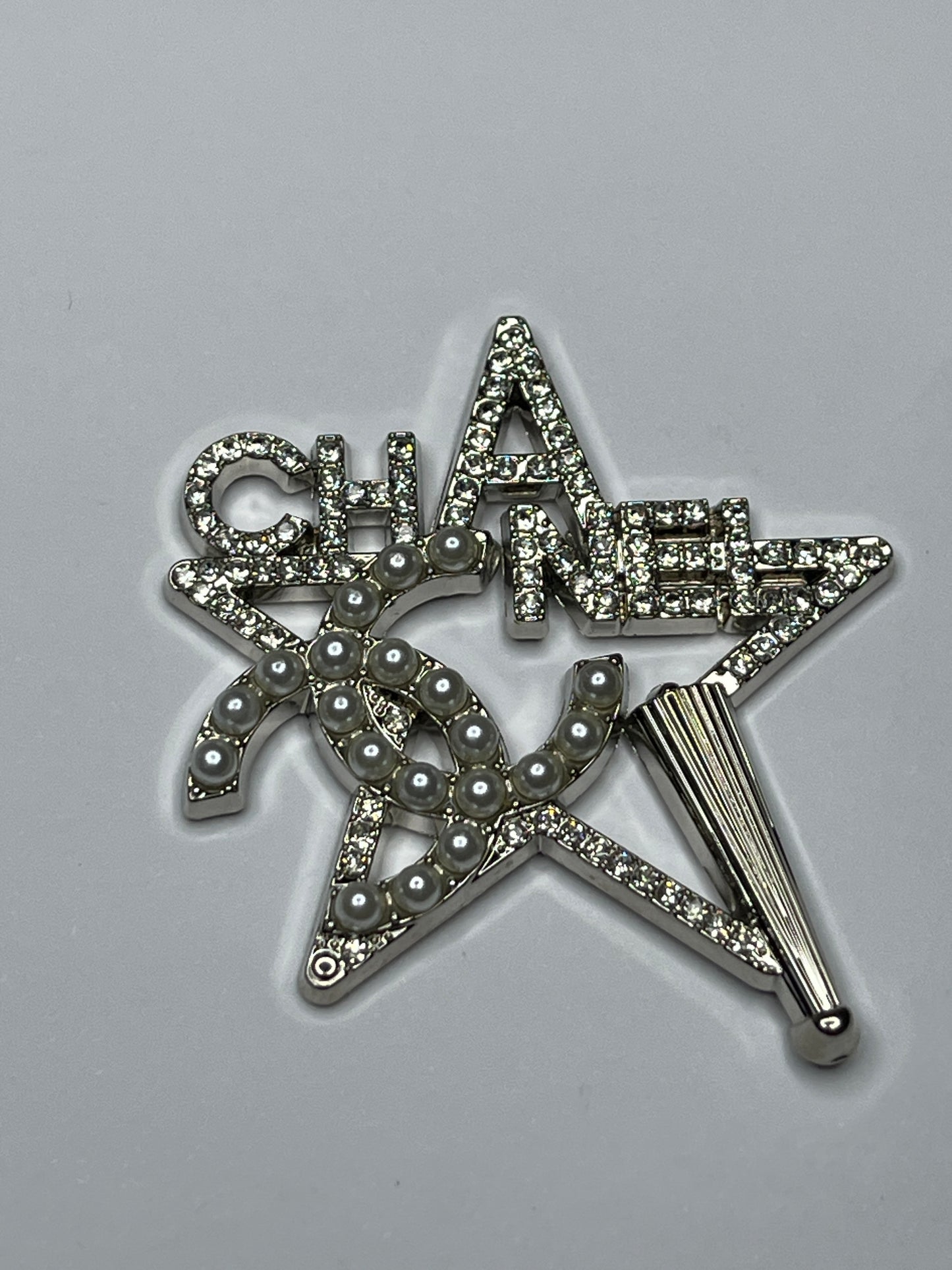 Big metal star flat back charms