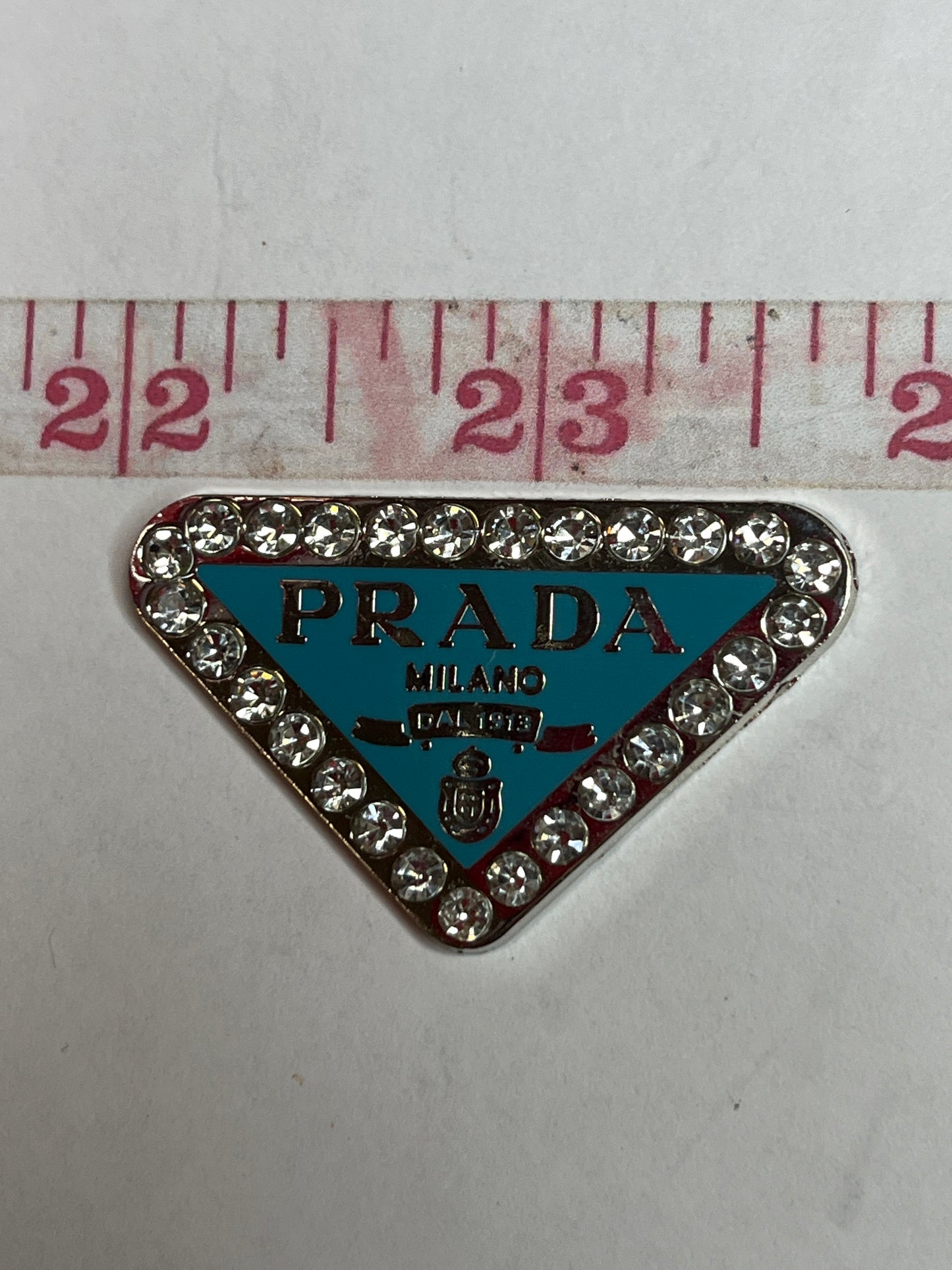 Bling triangle flat back charms