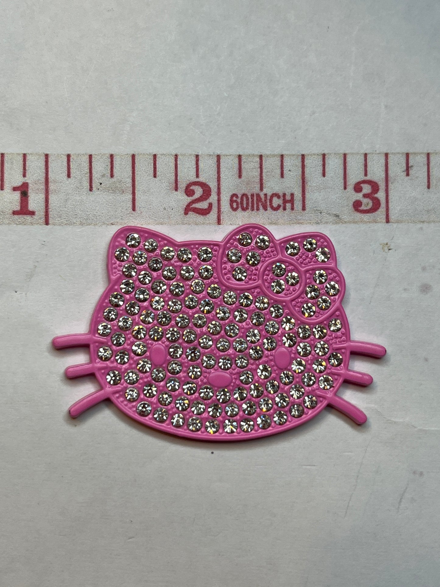 Big face metal bling flat back charms