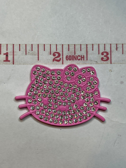 Big face metal bling flat back charms