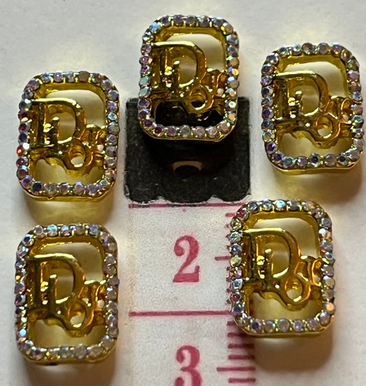 Iridescent Gold D’s (#118)