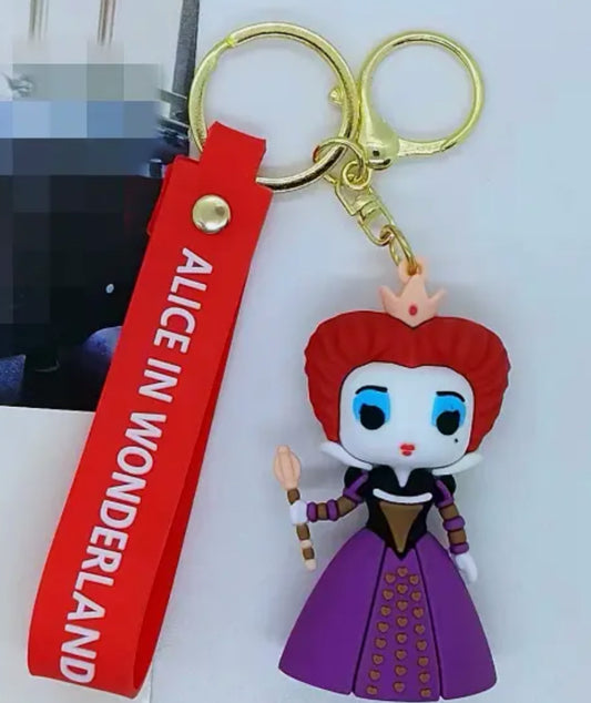 Alice in Wonderland keychain