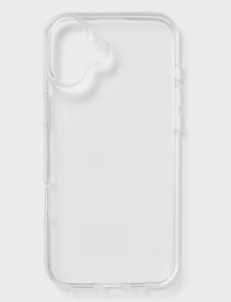 iPhone 16 Plus clear phone case