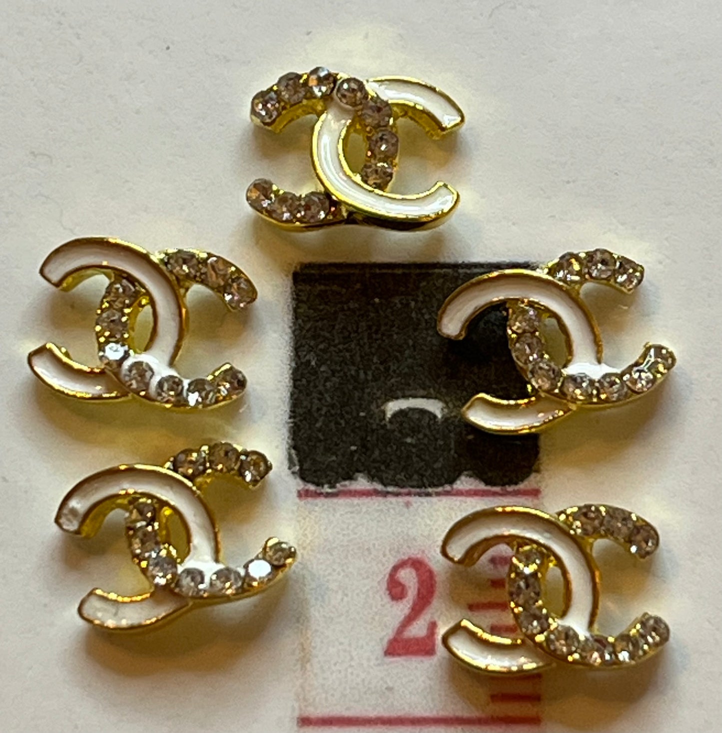 Gold White Bling C’s (#106)