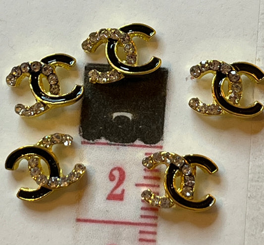 Gold Black Bling C’s (#109)