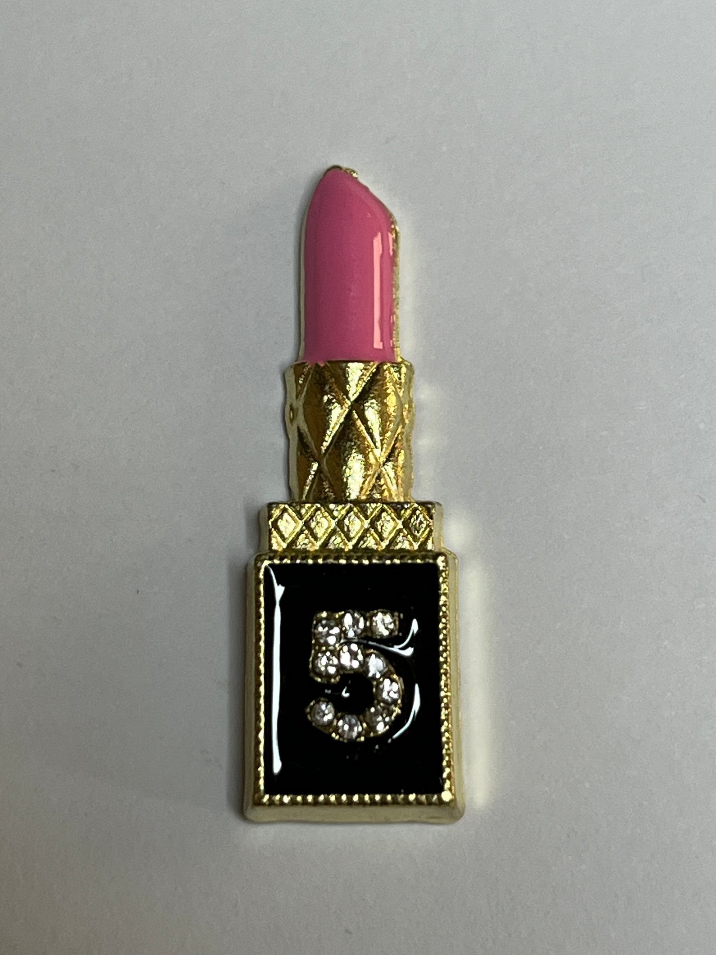 Lipstick flat back charm