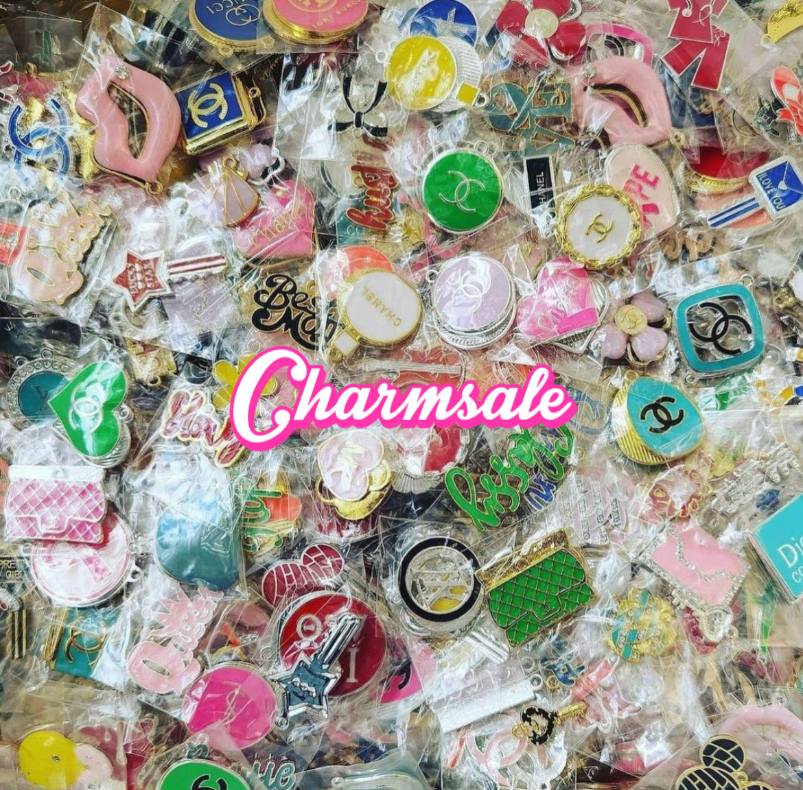 400 pieces wholesale mixed Charms for $350 (pre-order)