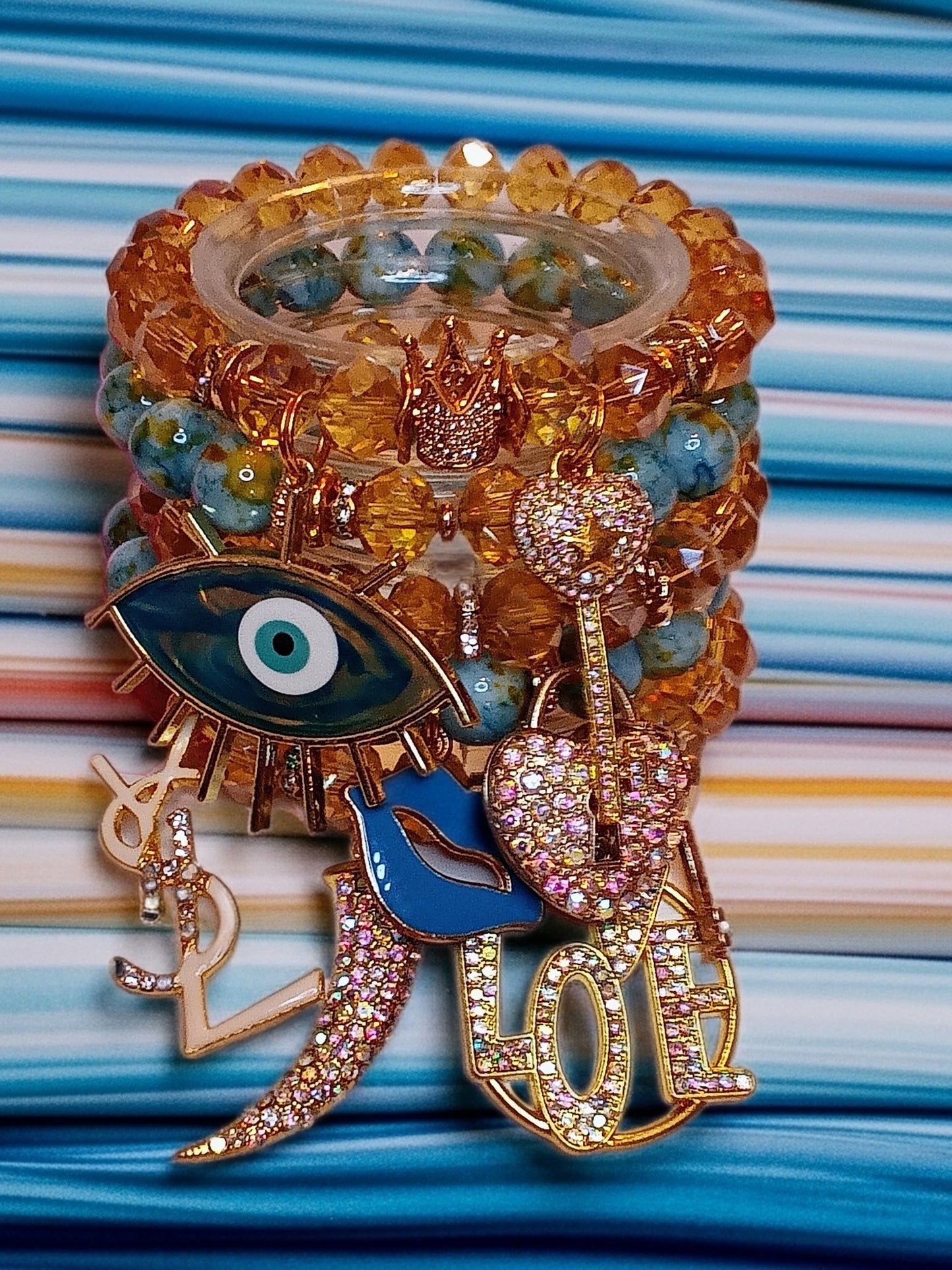 Evil Eye Bracelet set