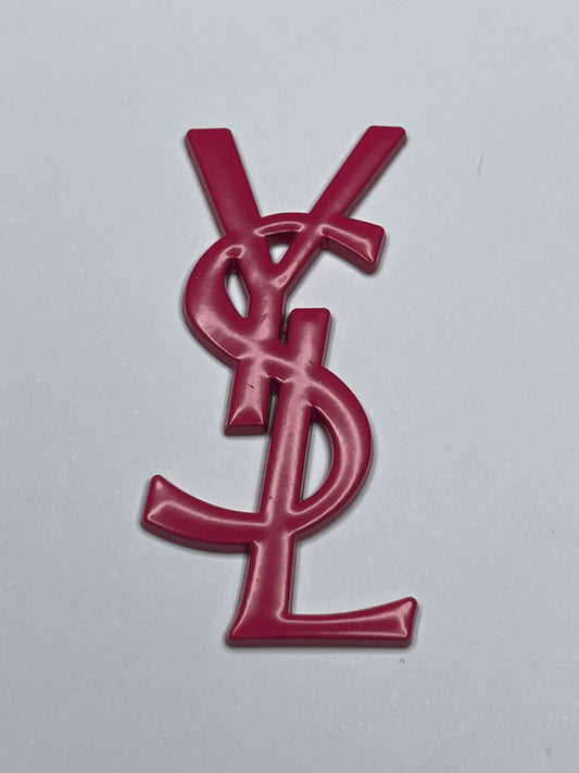 Wise  flat back metal charm