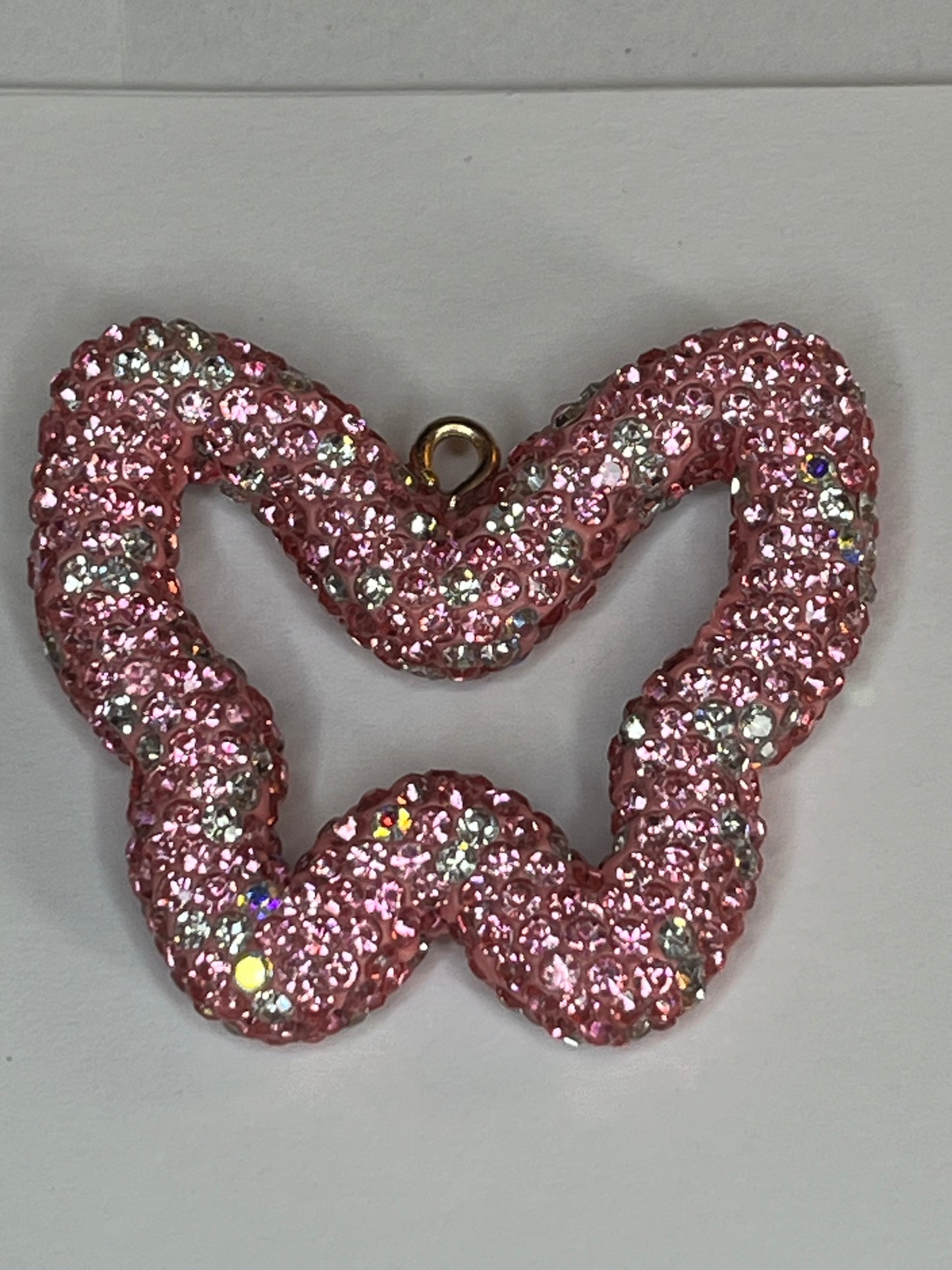 Butterfly bling flat back charms