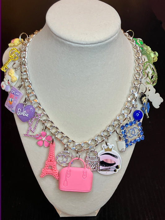 Designer Junk Necklace (silver)