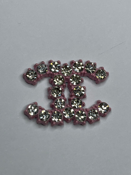 Metal bling flat back charms