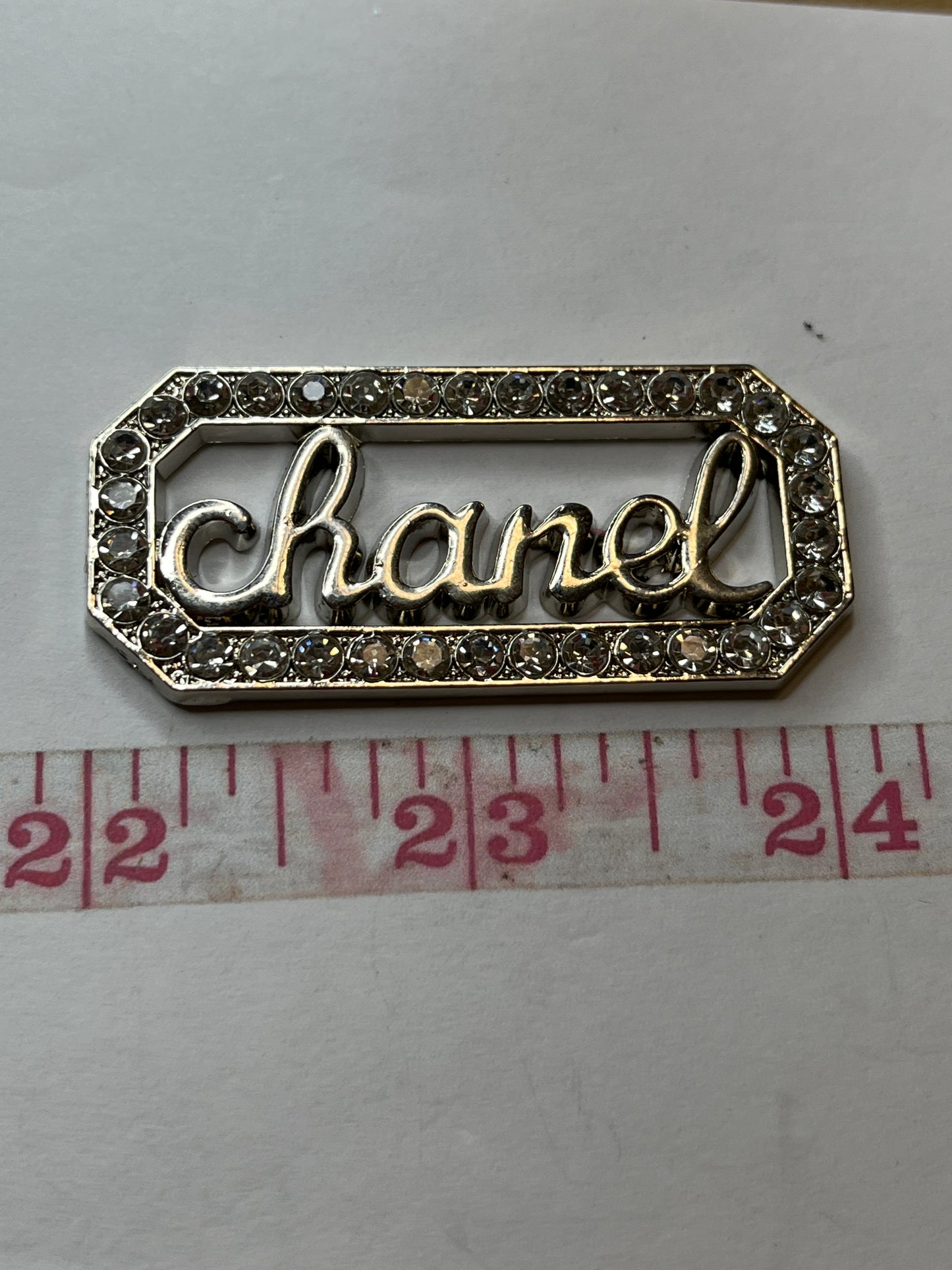 Big rectangular bling flatback Charms