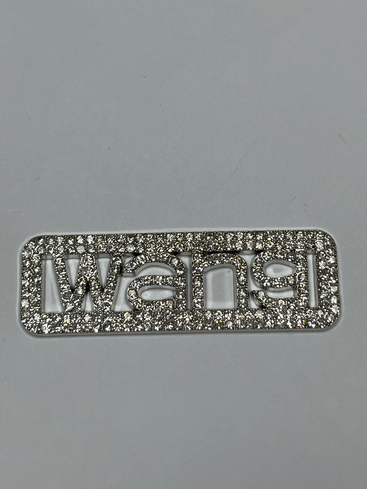 Silver Bling flat back