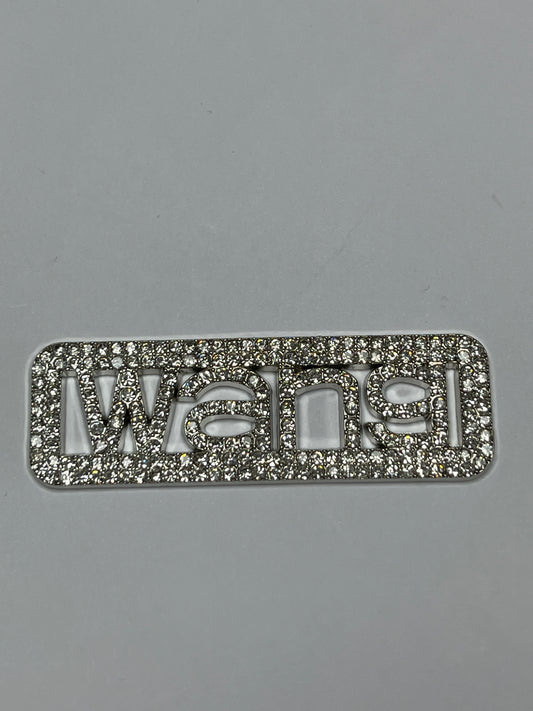 Silver Bling flat back