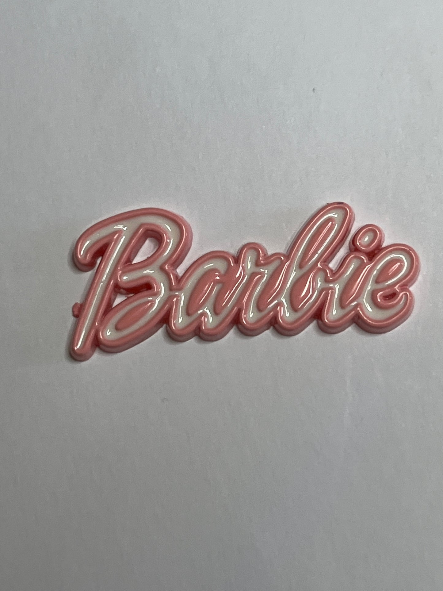 Barb metal flat back charms