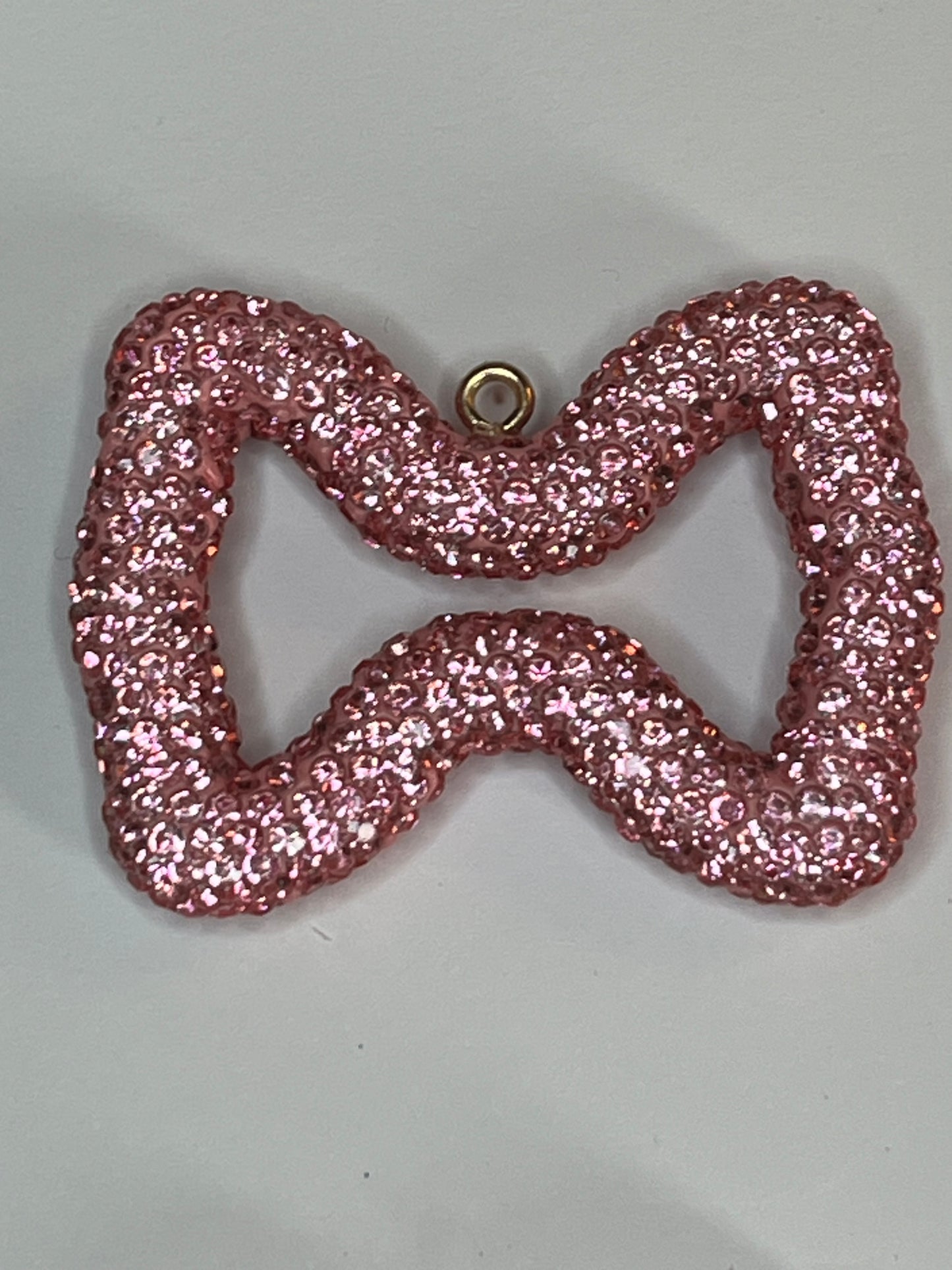 Bling bow flat back charms