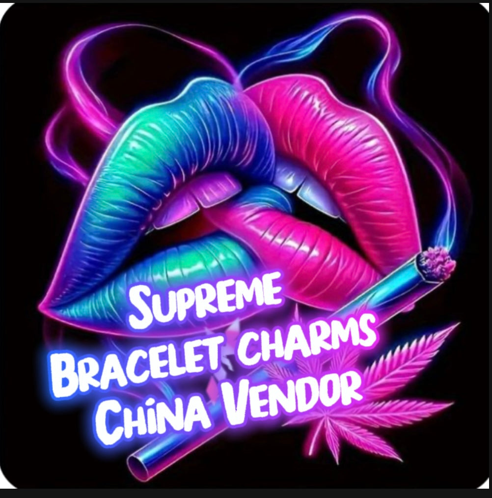 Supreme China Based Bracelet Charm Vendor (read description)