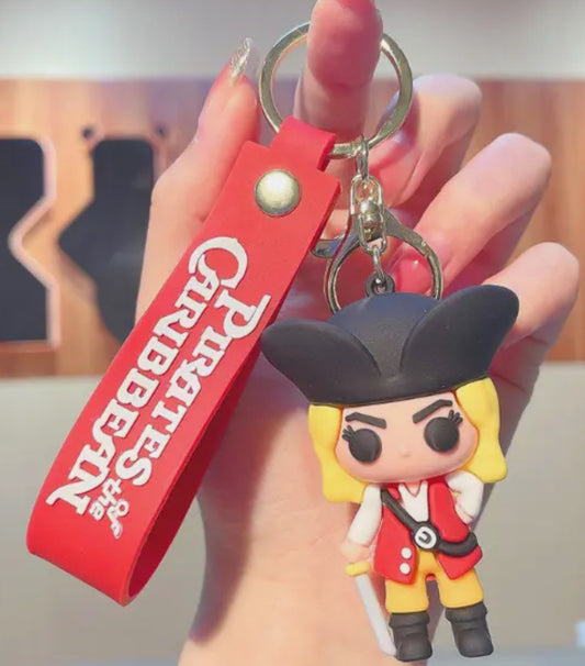 Pirates of the Caribbean keychains