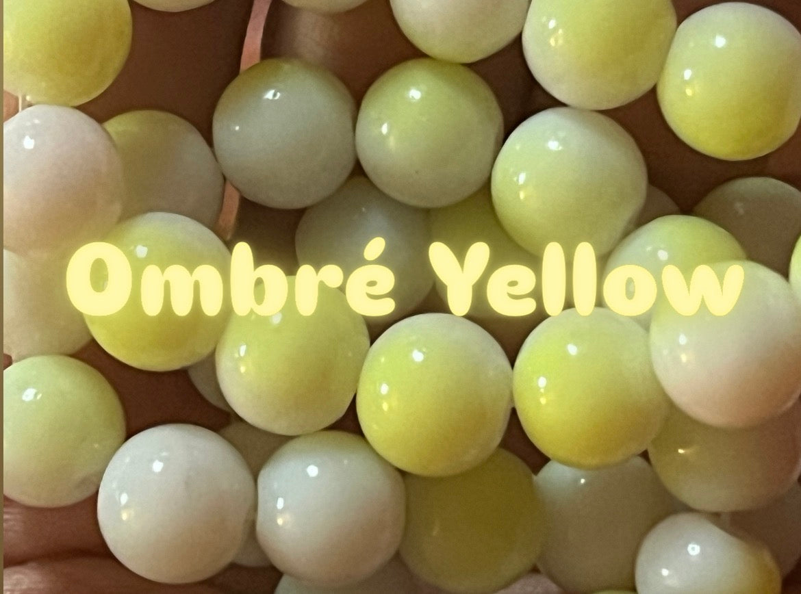 Ombré 10mm Glass Beads