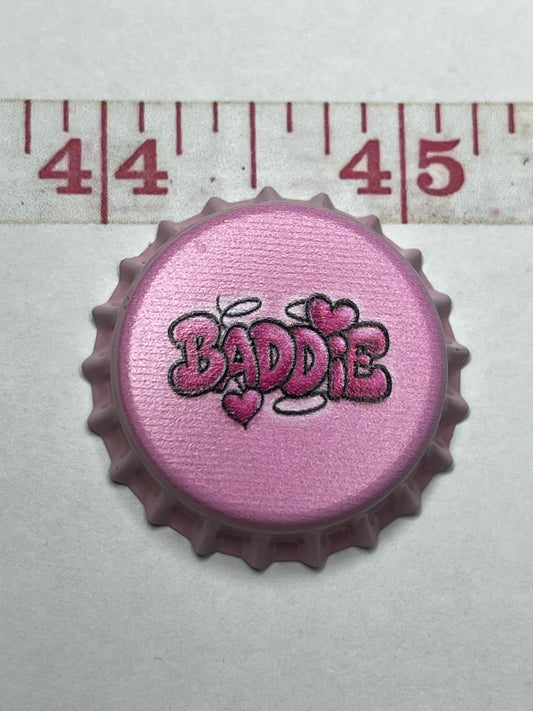 Baddie bottle cap DIY junk charms