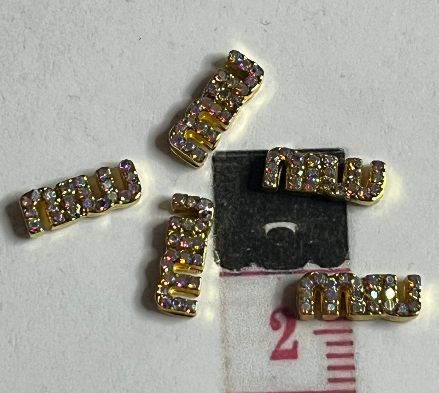 Iridescent Gold M’s (#46)