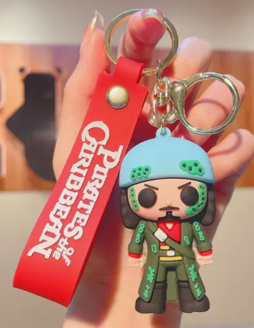 Pirates of the Caribbean keychains