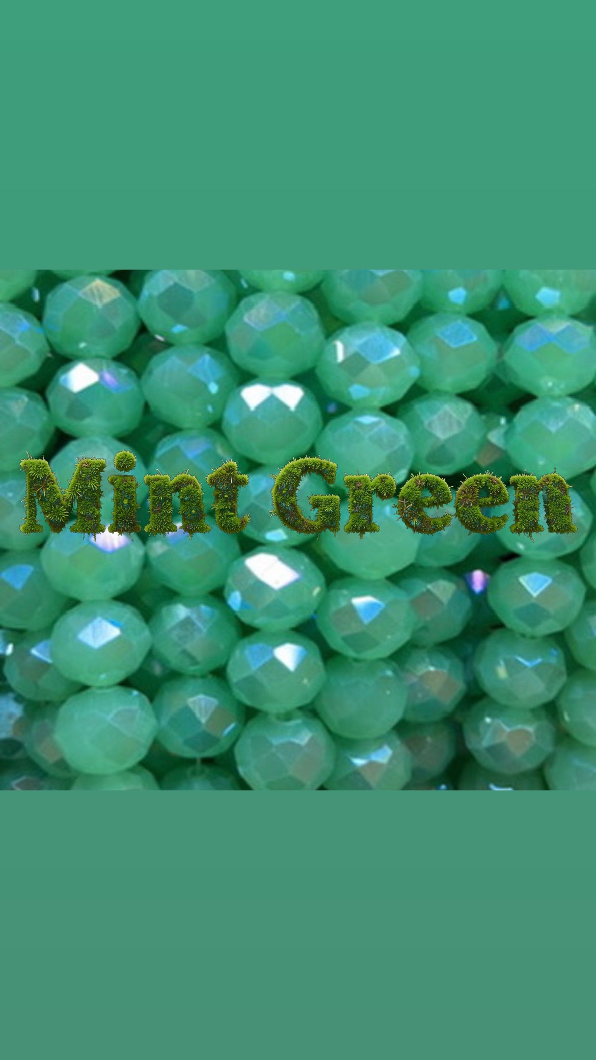 Rhondelle 10mm glass beads