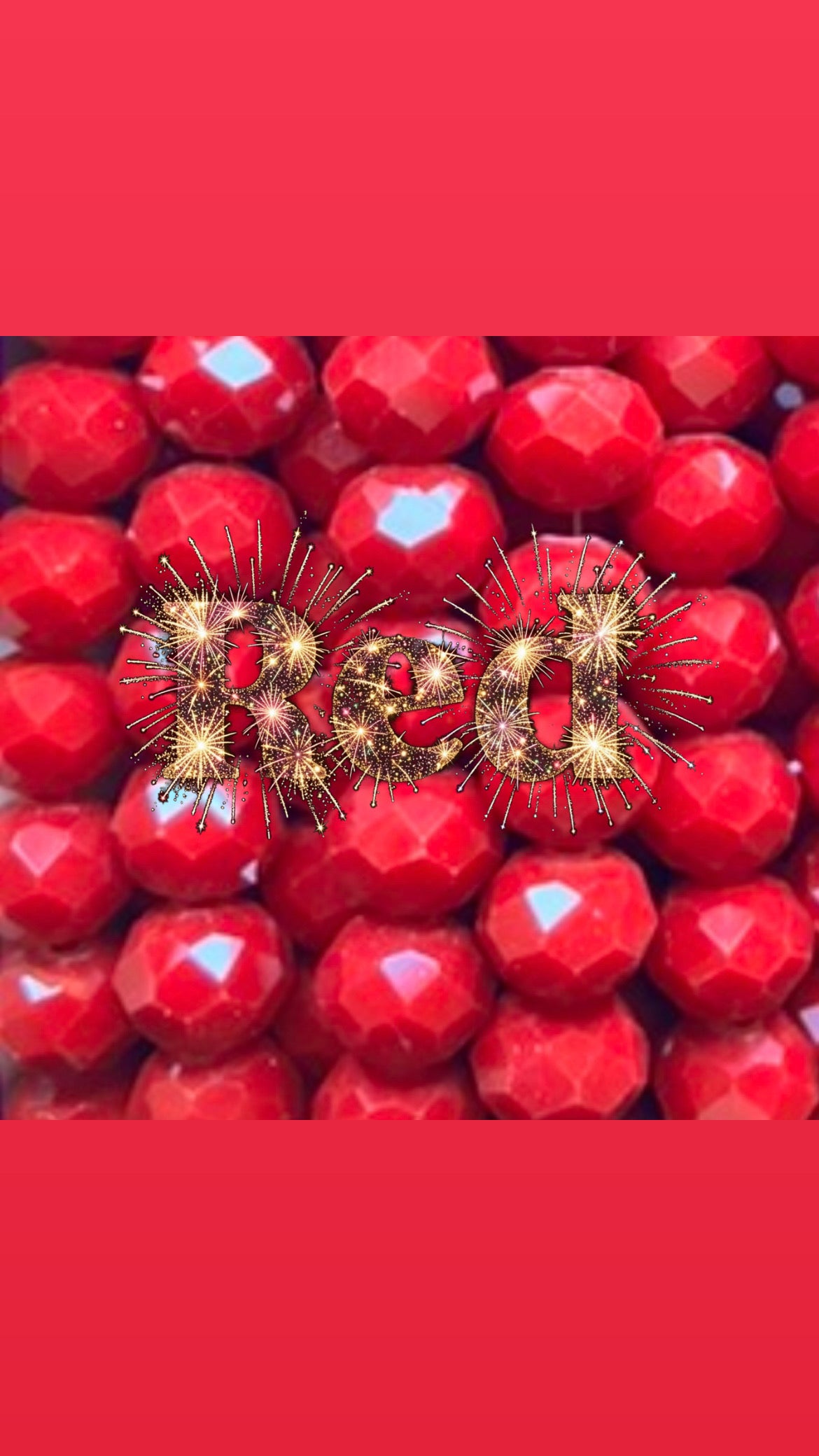 Rhondelle 10mm glass beads