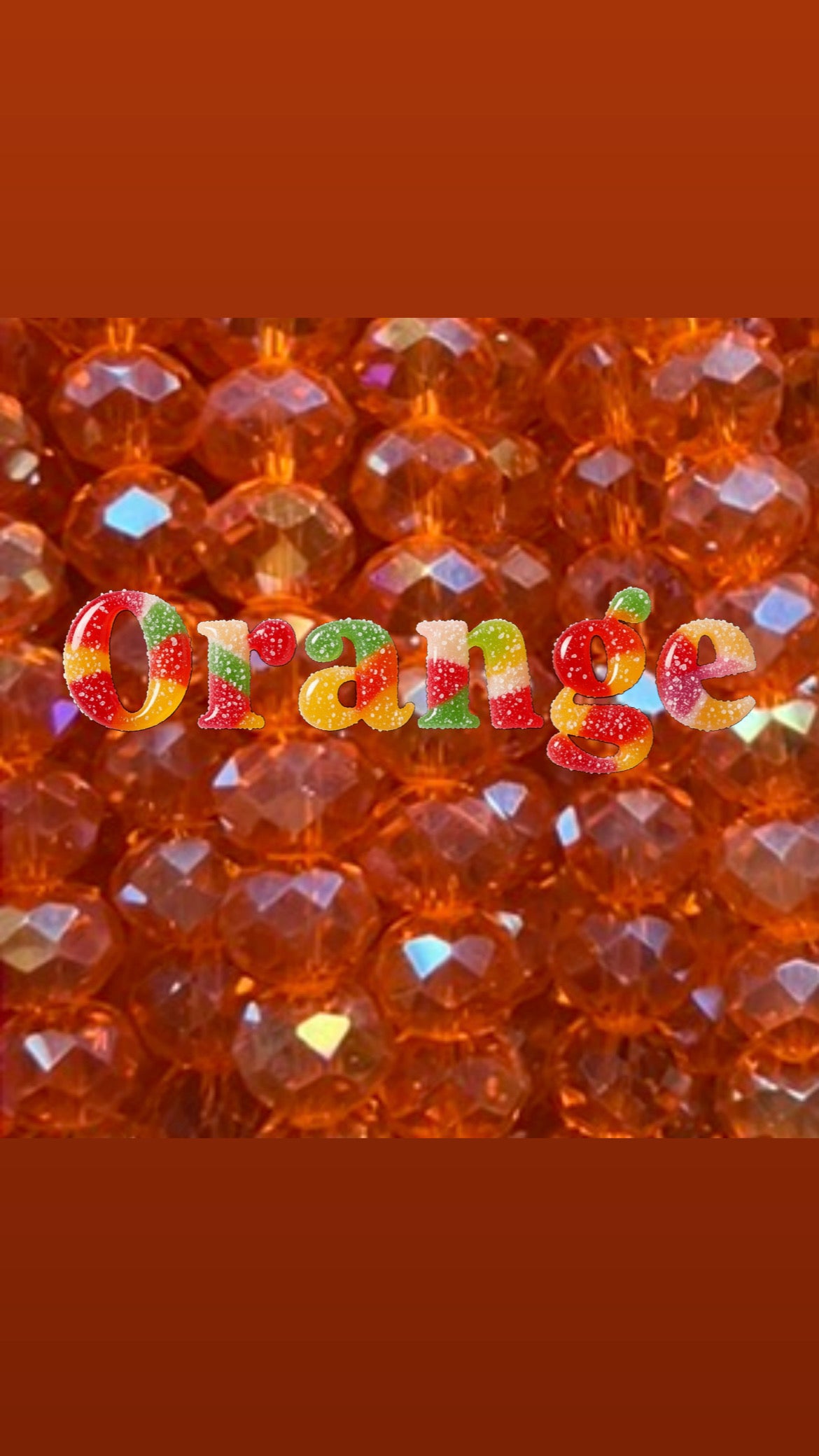Rhondelle 10mm glass beads