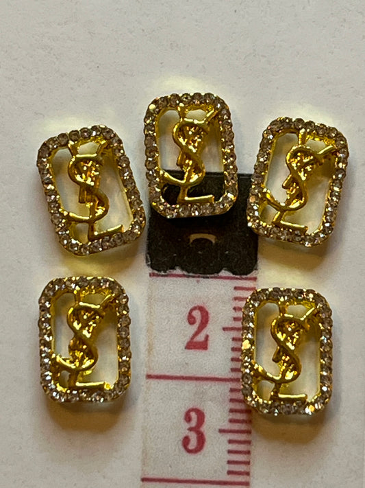 Gold bling Y’s (#110)