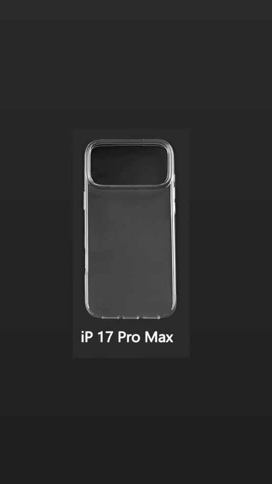 iPhone 17 Pro Max clear phone case