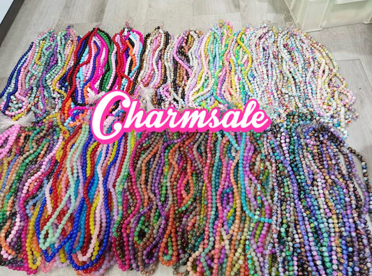 400 strands 10 mm glass beads $500