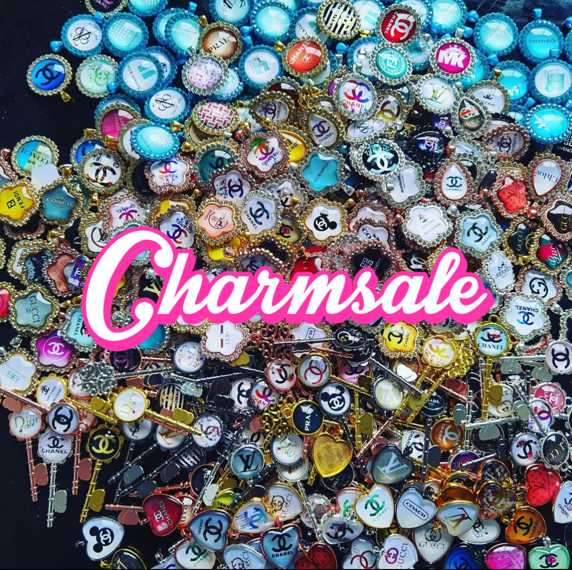 300pcs tray charms $250 (pre order)