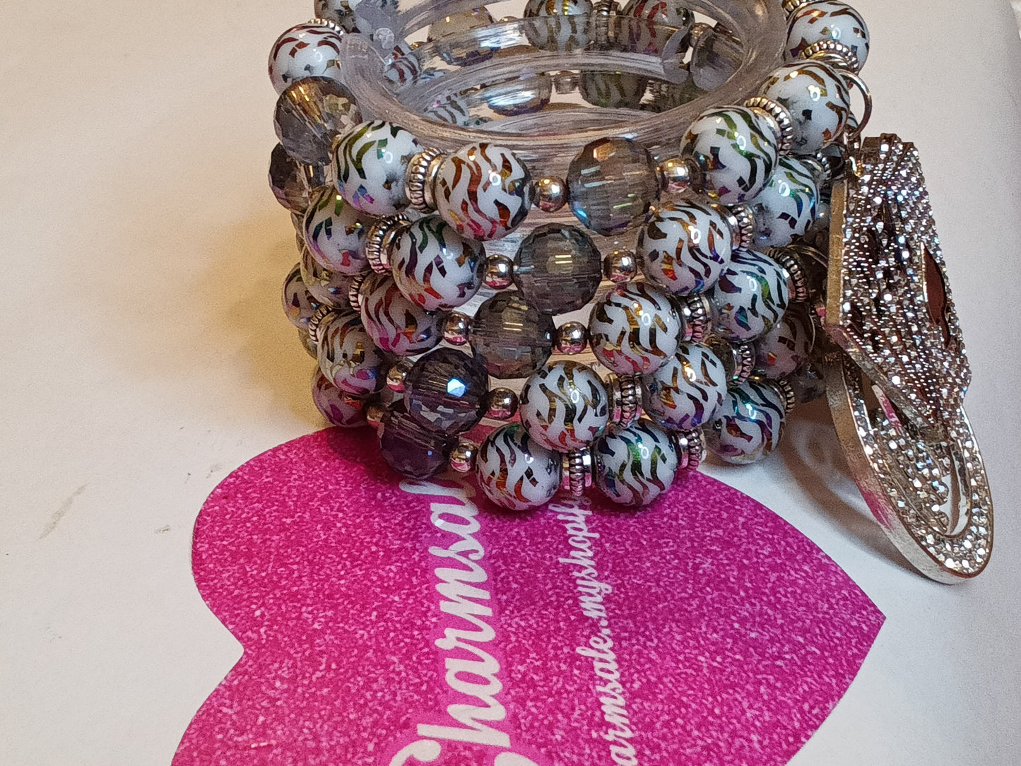 Cold Crystal Bracelet Set
